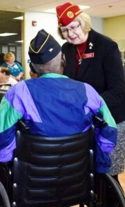 American Legion National Commander Denise Rohan Visits South Carolina Veterans