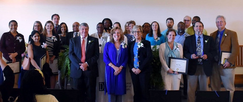 2018 Hassenplug Award Nominees, State Director John H. Magill, and DMH Commissioners: Alison Y. Evans, Psy.D. , Chair and Sharon Wilson, FACHE, CEAP