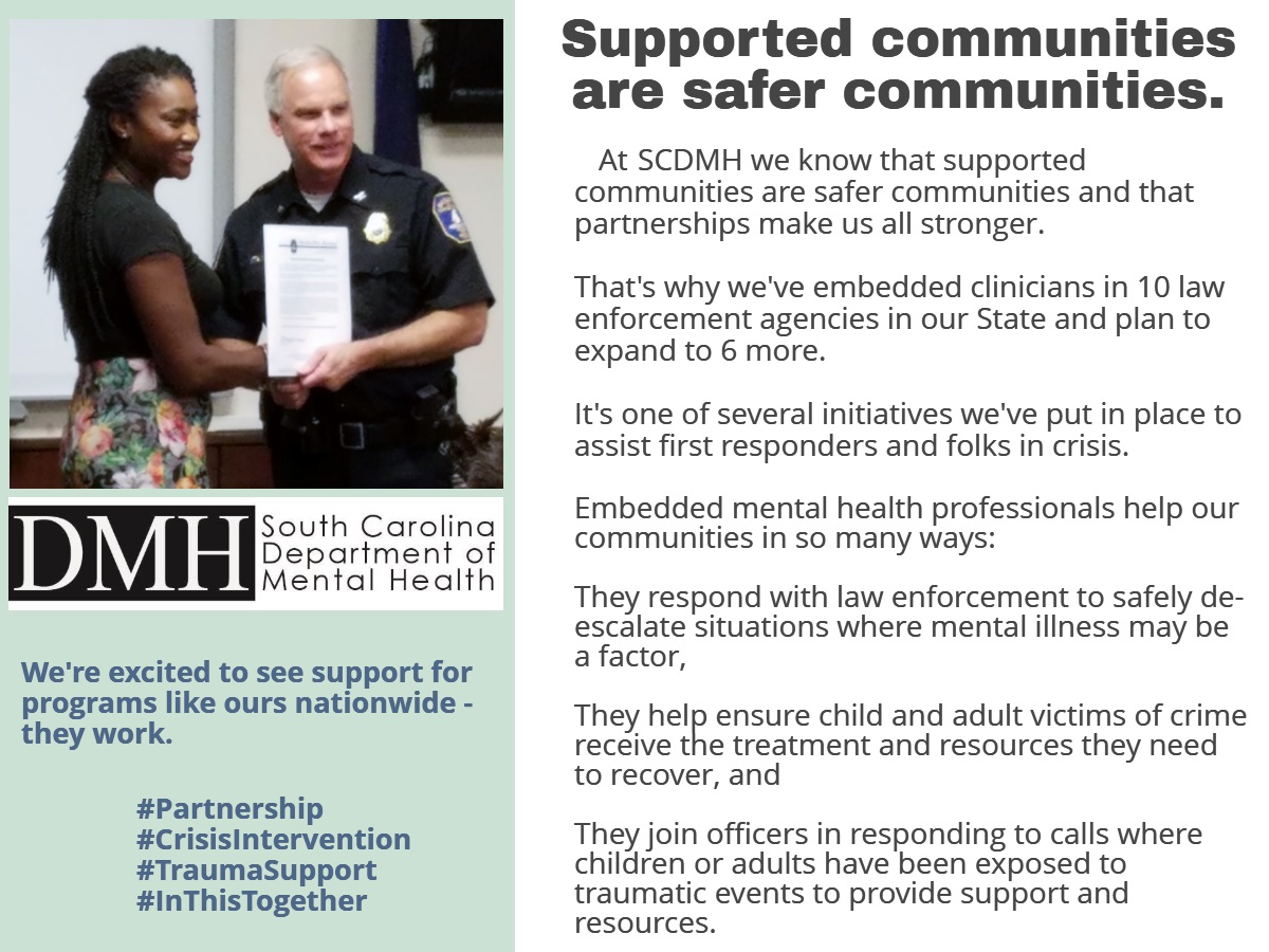 Supported Communites are Safer Communities